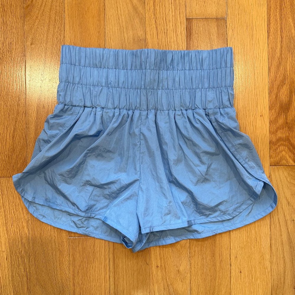 AUTOMET Womens High Waisted Athletic Shorts Elastic Casual Summer Running Shorts